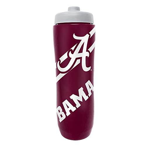 Party Animal NCAA Alabama Crimson Tide Squeezy Water Bottle Party Animal NCAA Alabama Crimson Tide Squeezy Water Bottle