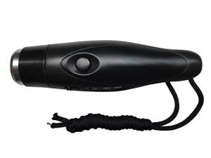 LIZHOUMIL Electronic Whistle for Coaches Hand Whistle with Lanyard Automatic Whistles Volleyball Whistle Handheld Multipurpose Sports Hygienic Handheld Whistle for Training Outdoor Camping Black