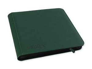 Vault X Premium Exo-Tec® Zip Binder - 12 Pocket Trading Card Album Folder - 480 Side Loading Pocket Binder for TCG