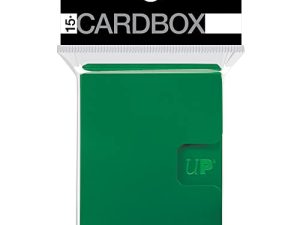 Ultra PRO - Card Protector PRO 15+ Card Box 3ct (Green) - Protect Your Valuable Sports Cards
