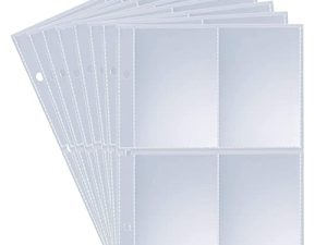 HillGone 320 Pockets Trading Card Sleeves