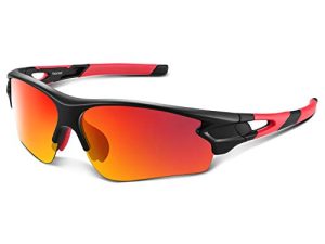Polarized Sports Sunglasses for Men Women Youth Baseball Fishing Cycling Running Golf Motorcycle Tac Glasses UV400