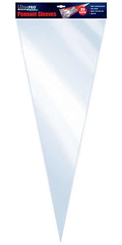 Ultra PRO Protective Sleeves for Pennants (20 Count Pack) Ultra PRO Protective Sleeves for Pennants (20 Count Pack)