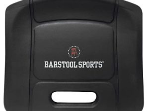 Barstool Sports Deluxe Molded Foam Stadium Seat Chair Water Resistant Sport Bleacher Cushion and Comfy Butt Pillow Long Sitting Back and Tailbone Pain Relief