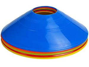 TIANOR 10 Pack Durable Disc Cones Sets Playing Field Marker for Agility Training