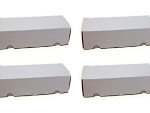 BCW 550 Count - Bundle of 4 Corrugated Cardboard Storage Boxes - Baseball