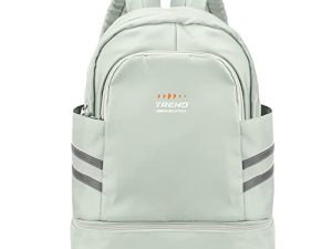 Gym Backpack for Women with Shoes Compartment & Wet Pocket