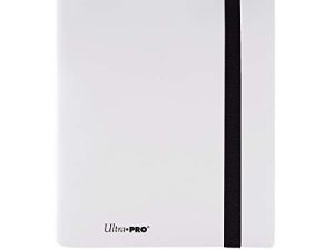 Ultra Pro - 4 Pocket Pro Binder (Arctic White) - Pro Binder With Side Loading Pocket