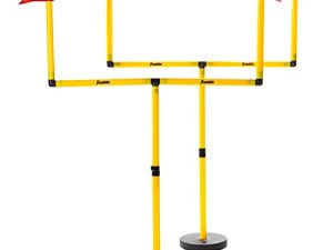Franklin Sports Youth Football Goal Post Set - Kids Football Easily Adjustable Field Goals - Includes 2 Goal Posts - Perfect for Ages 4+ Backyard Play