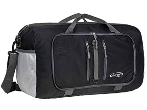 G4Free 22" Foldable Sports Bag 40L Water Resistant Carry On Tote Bag Overnight Weekender Bag Lightweight