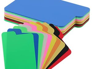 100 Pcs 10 Colors Trading Card Dividers