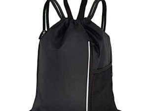 Men & Women Outdoor Sport Gym Sack Waterproof Drawstring Backpack Bag