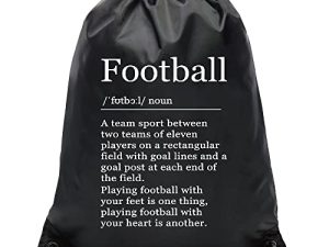 Pishovi Rugby Definition Drawstring Waterproof Football