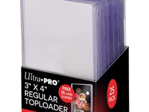 Ultra Pro 3" X 4" Regular Toploader