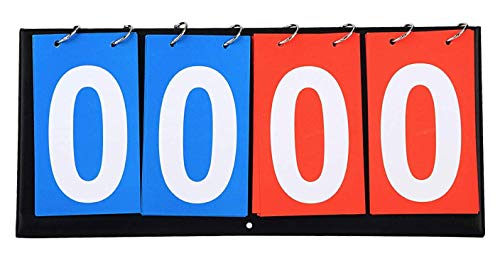 LIUSM 4-Digital Portable Table Top Scoreboard Flipper LIUSM 4-Digital Portable Table Top Scoreboard Flipper