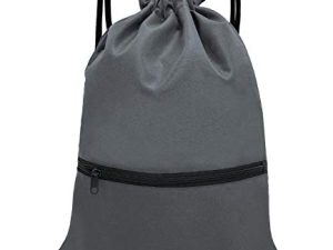 HOLYLUCK Drawstring Backpack Bag Sport Gym Sackpack