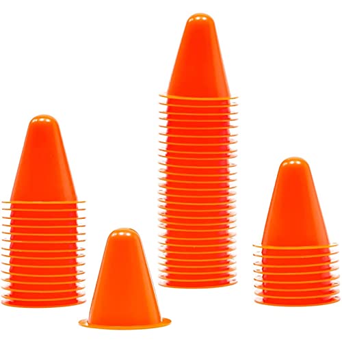 Juvale Indoor Outdoor Agility Mini Sports Cones for Kids – Pack of 50 – Orange Juvale Indoor Outdoor Agility Mini Sports Cones for Kids – Pack of 50 – Orange