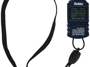 Robic Stop Watches ROBIC SC-606W 50 Memory Chrono & Countdown
