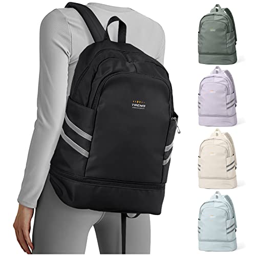 coofay Gym Backpack For Women Waterproof Backpack With Shoe Compartment Lightweight Travel Backpack Black Sports Backpack Large Gym Bag coofay Gym Backpack For Women Waterproof Backpack With Shoe Compartment Lightweight Travel Backpack Black Sports Backpack Large Gym Bag