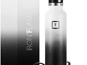 IRON °FLASK Sports Water Bottle - 24 Oz