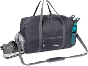 Sports Gym Bag with Wet Pocket & Shoes Compartment