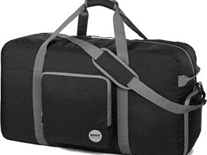 Foldable Duffle Bag 24" 28" 32" 36" 60L 80L 100L 120L for Travel Gym Sports Lightweight Luggage Duffel By WANDF