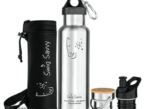 Swig Savvy Stainless Steel Water Bottle
