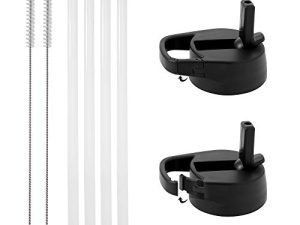 IRON °FLASK Carabiner Straw Lid for Wide Mouth Insulated Sports Water Bottles