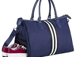Gym Bags for Men and Women Travel with Shoes Compartment Sports Duffel Bags