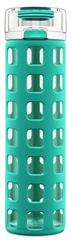 Ello Syndicate Glass Water Bottle with One-Touch Flip Lid Ello Syndicate Glass Water Bottle with One-Touch Flip Lid
