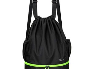 Ryaco Drawstring Backpack Sports Gym Bag
