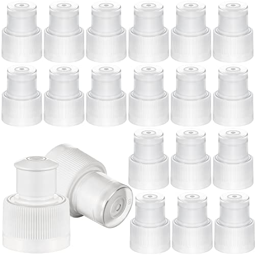 Maitys 20 Pieces Push Pull Replacement Caps 28mm Reusable Sport Bottle Lid Plastic Bottle Caps Safe Twisted Soda Water Bottle Compatible with 28mm Smartwater Bottles Maitys 20 Pieces Push Pull Replacement Caps 28mm Reusable Sport Bottle Lid Plastic Bottle Caps Safe Twisted Soda Water Bottle Compatible with 28mm Smartwater Bottles