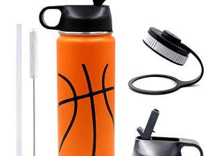 18 oz Basketball Water Bottle
