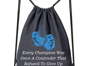 JYTAPP Inspirational Boxing Drawstring Bag Future Boxer Gift New Boxer Gift Boxing Sport Pack Cinch Sack Boxing Gloves Gift