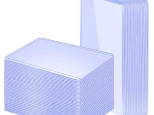 100 Pack 3"x4" Card Sleeves TopLoaders for Cards
