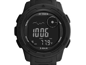 AVTREK Digital Sports Teenager Pedometer Watch with Altimeter and Barometer