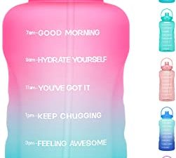 HydroPal Water Bottle with Straw