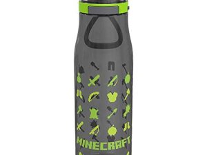 Vanilla Underground Minecraft Resources Kiona Large 739ml Reusable Sports Water Bottle