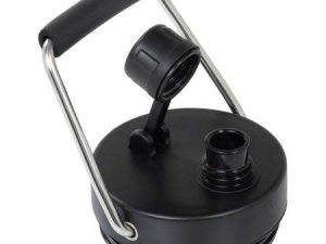 RTIC Jug Sports Lid Cap Top - Compatible with RTIC Jug - Sport Lid Top with Steel Handle - Easier to Carry