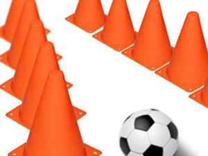 Novelty Place Multipurpose Training Cones (Set of 12)