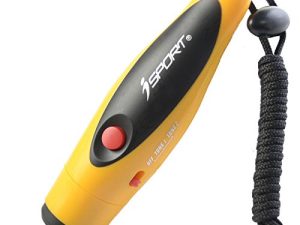 LikeYellow Electronic Whistle Multi Sports Effective Hygienic Whistle Battery Powered Handheld with Lanyard for Referee Coaches P.E. Teacher Training Outdoor Camping Multipurpose Electric Whistle