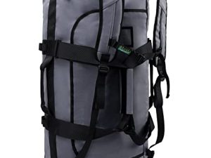 Haimont Gym Duffel Backpack Bag for Men Large Sports Duffle Bags with Backpack Straps for Hiking Travel Weekender Workout