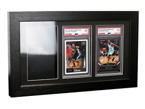 Bivitre PSA Graded Card Display Frame - Wall Mount Baseball Trading Card Display Case ONLY fit for 3 PSA Rating Cards