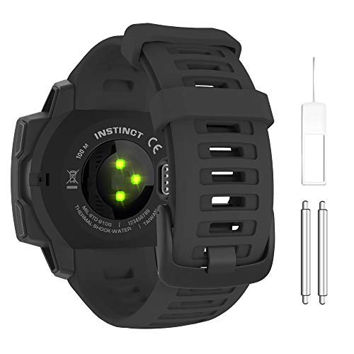 MoKo Watch Strap Compatible with Garmin Instinct Esports/Solar/Tactical/Tide Military Watch MoKo Watch Strap Compatible with Garmin Instinct Esports/Solar/Tactical/Tide Military Watch