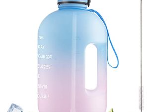 Hommie 1 Gallon Water Bottle with Straw