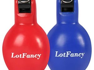 LotFancy 2 Pcs Hand Squeeze Whistles