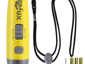 Xflyee Electronic Whistle with Lanyard - Adjustable 3 Tone & 3 Volume Selectable Electric Whistles