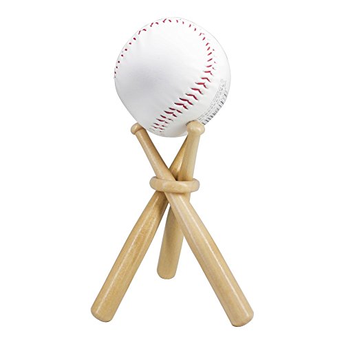 ZHTOOL Wooden Baseball Display Stand Holder ZHTOOL Wooden Baseball Display Stand Holder