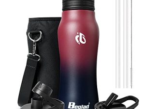 Beglad 24 oz Insulated Water Bottle