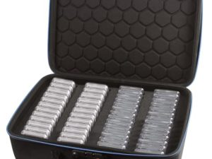 Card Titan PRO Graded Coin Case with 56 Slots for PCGS or NGC Graded Coin Slab - Individual Slots for Graded Coins - Protects and Perfectly Fits NGC and PCGS Coin Cases - Coin Collection Supplies